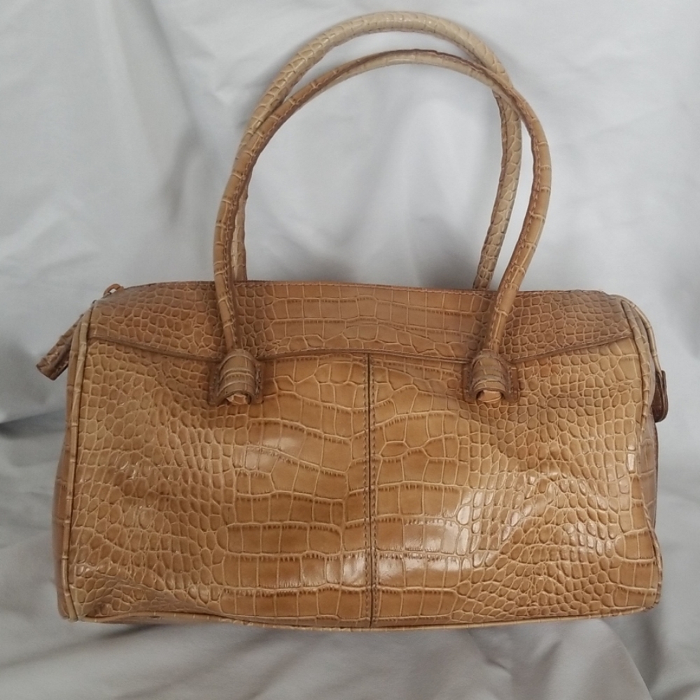 Nine West purse tan leather
